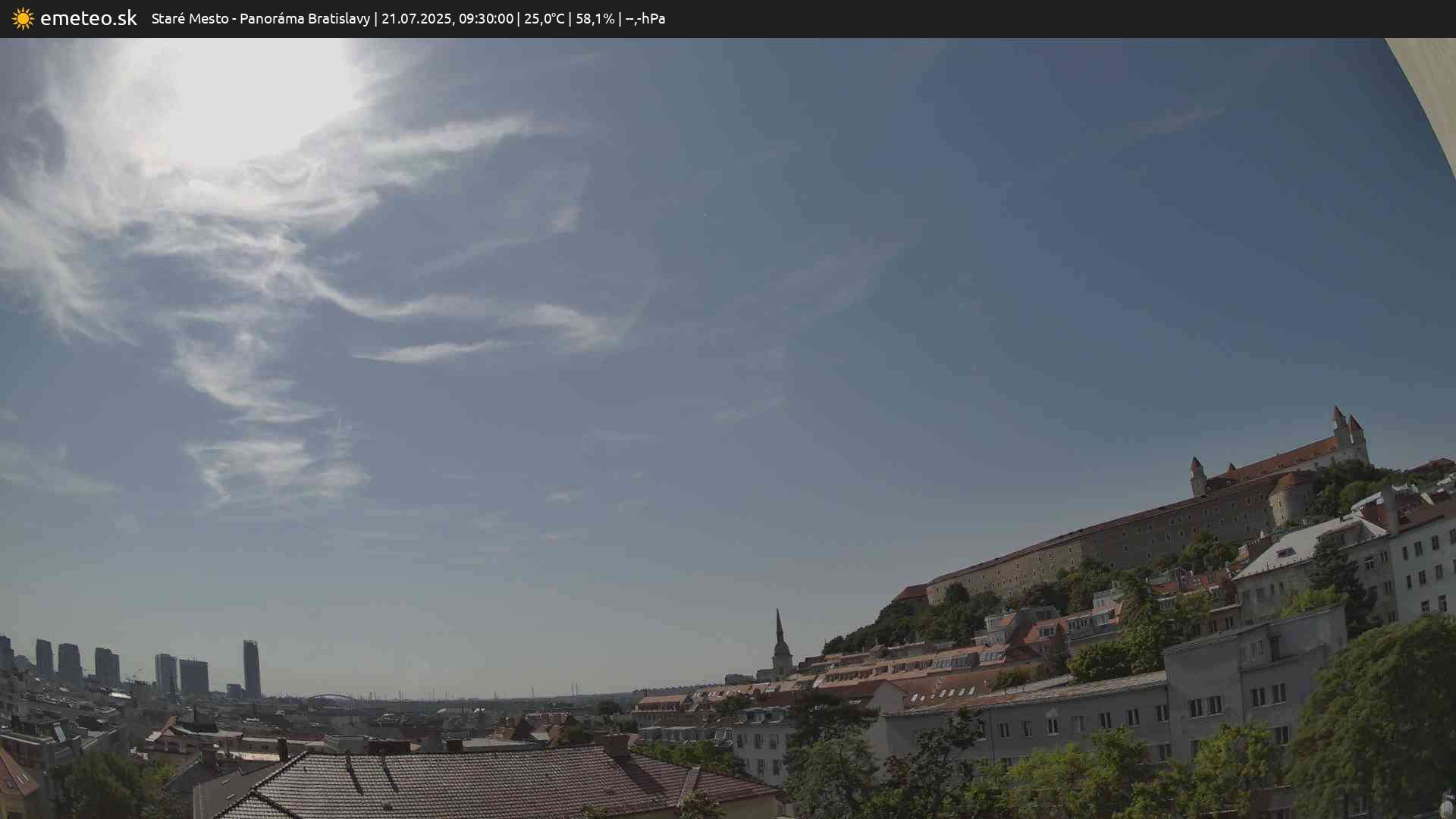 Panoráma Bratislavy