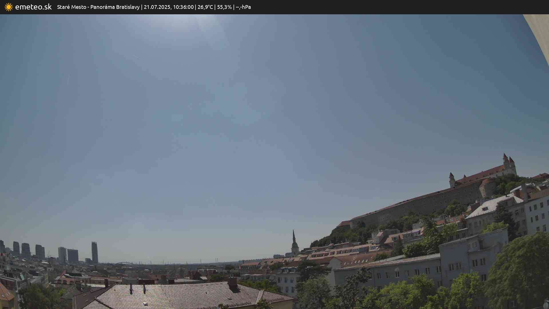 Panoráma Bratislavy