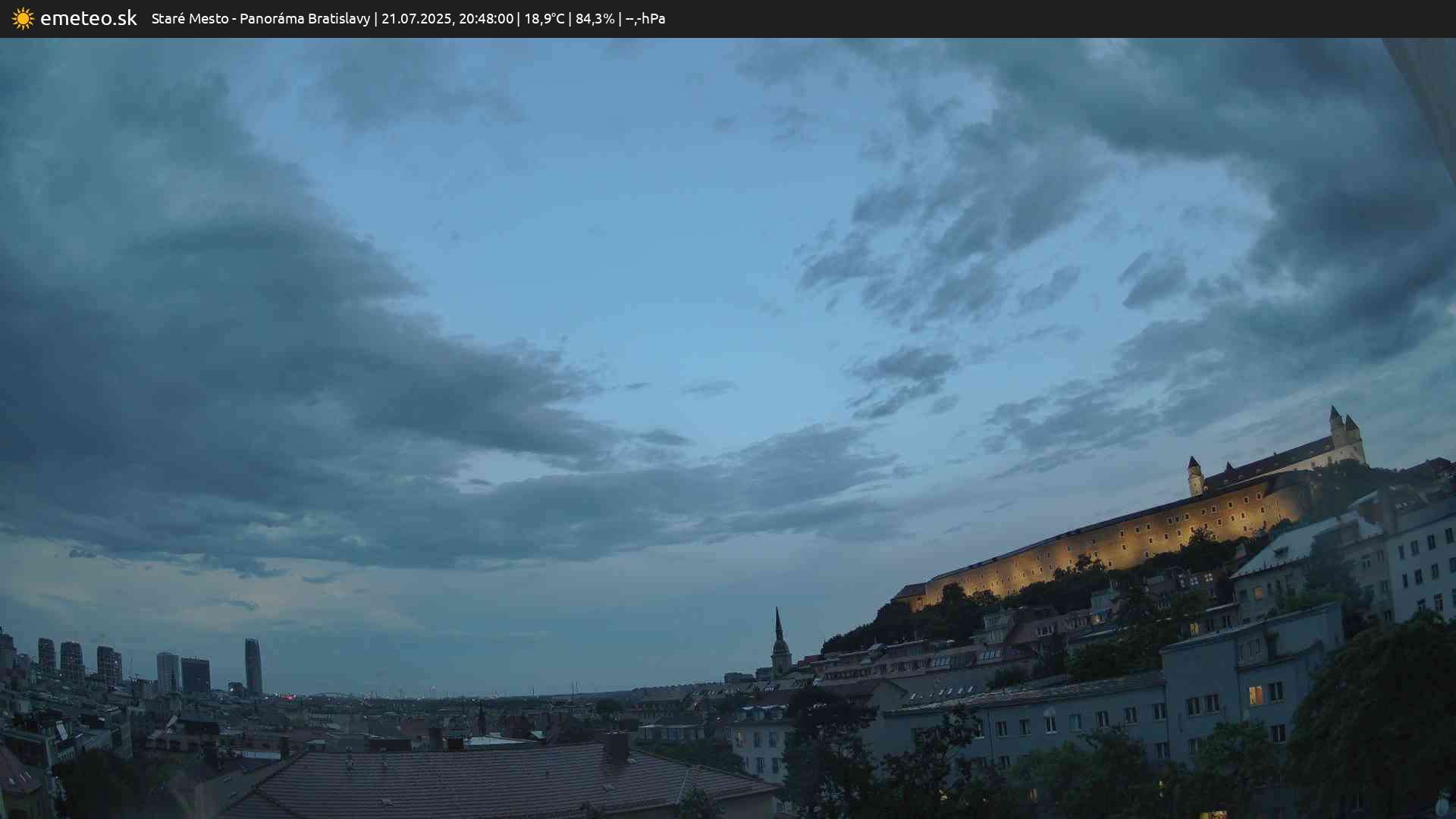 Panoráma Bratislavy