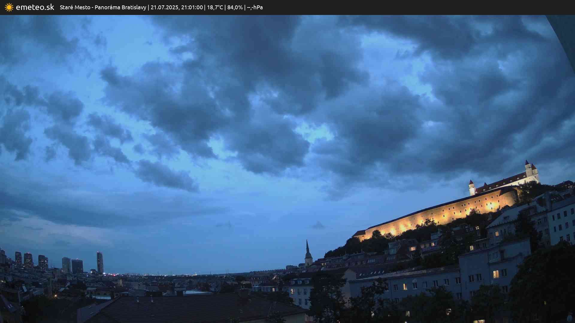 Panoráma Bratislavy