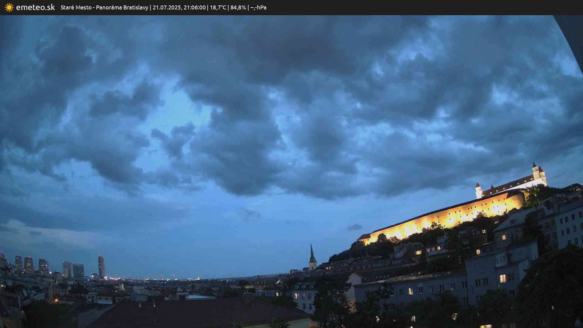 Panoráma Bratislavy