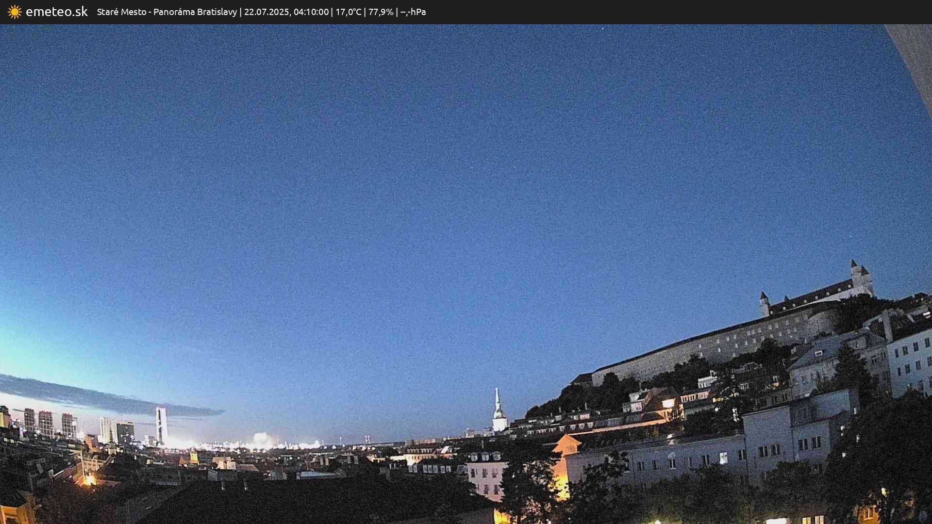 Panoráma Bratislavy