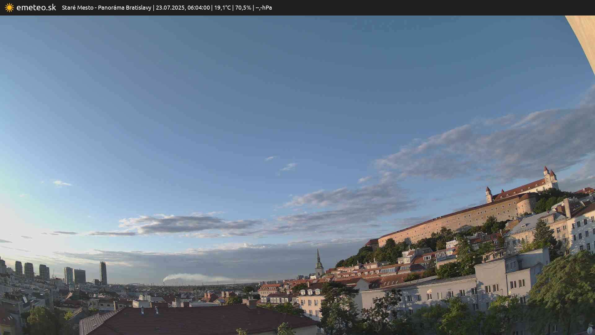 Panoráma Bratislavy