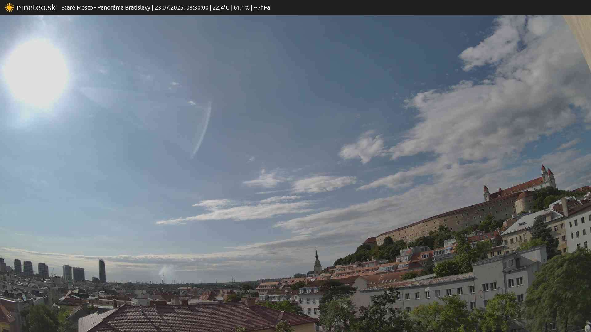 Panoráma Bratislavy