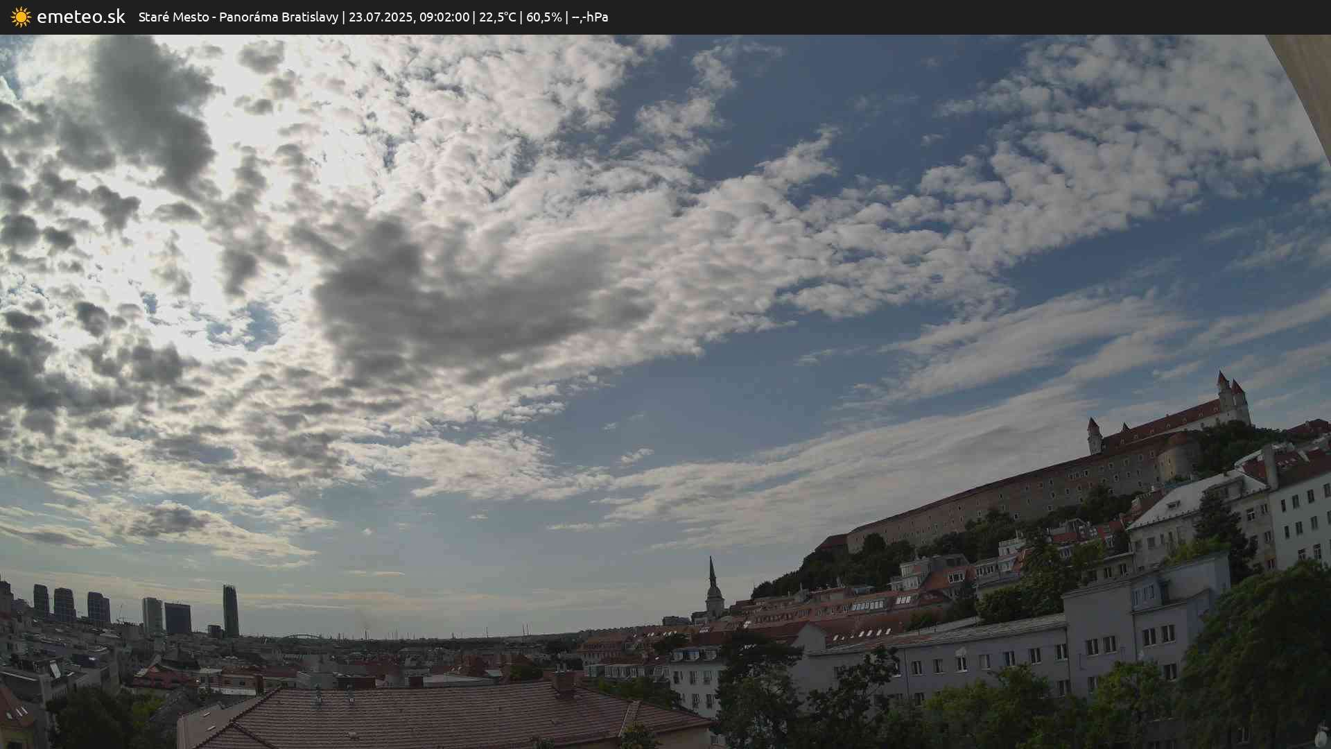 Panoráma Bratislavy