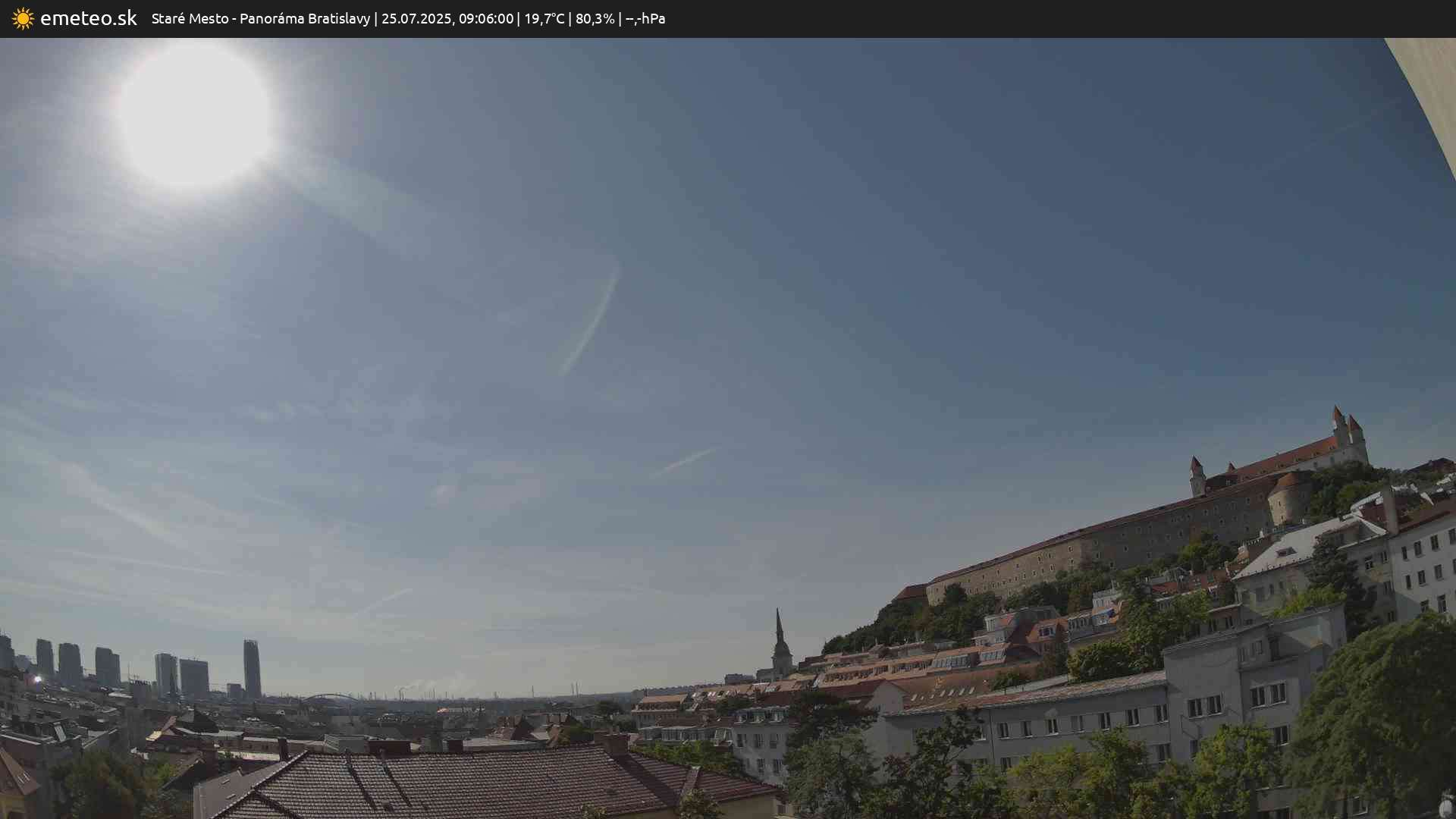 Panoráma Bratislavy