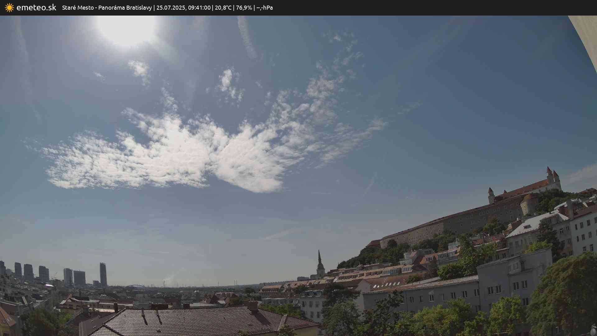 Panoráma Bratislavy