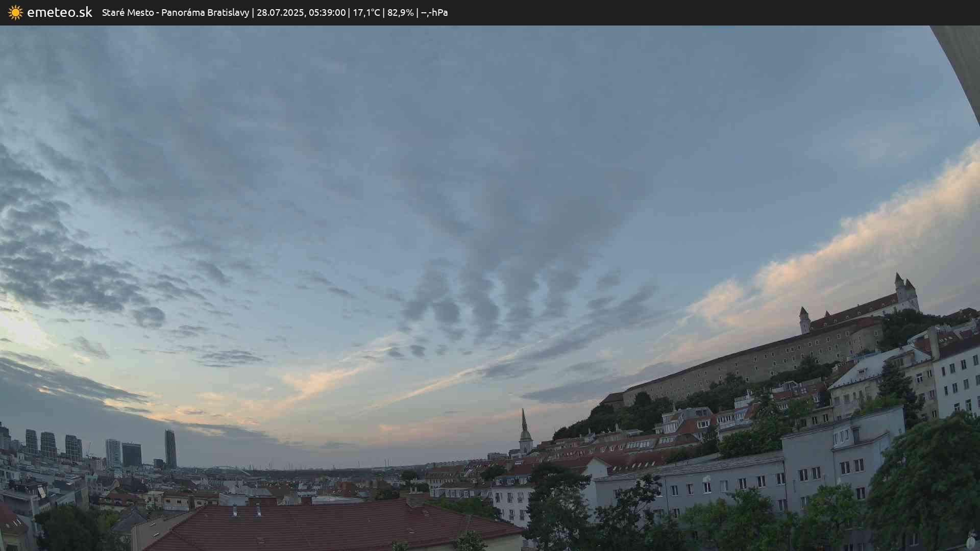 Panoráma Bratislavy