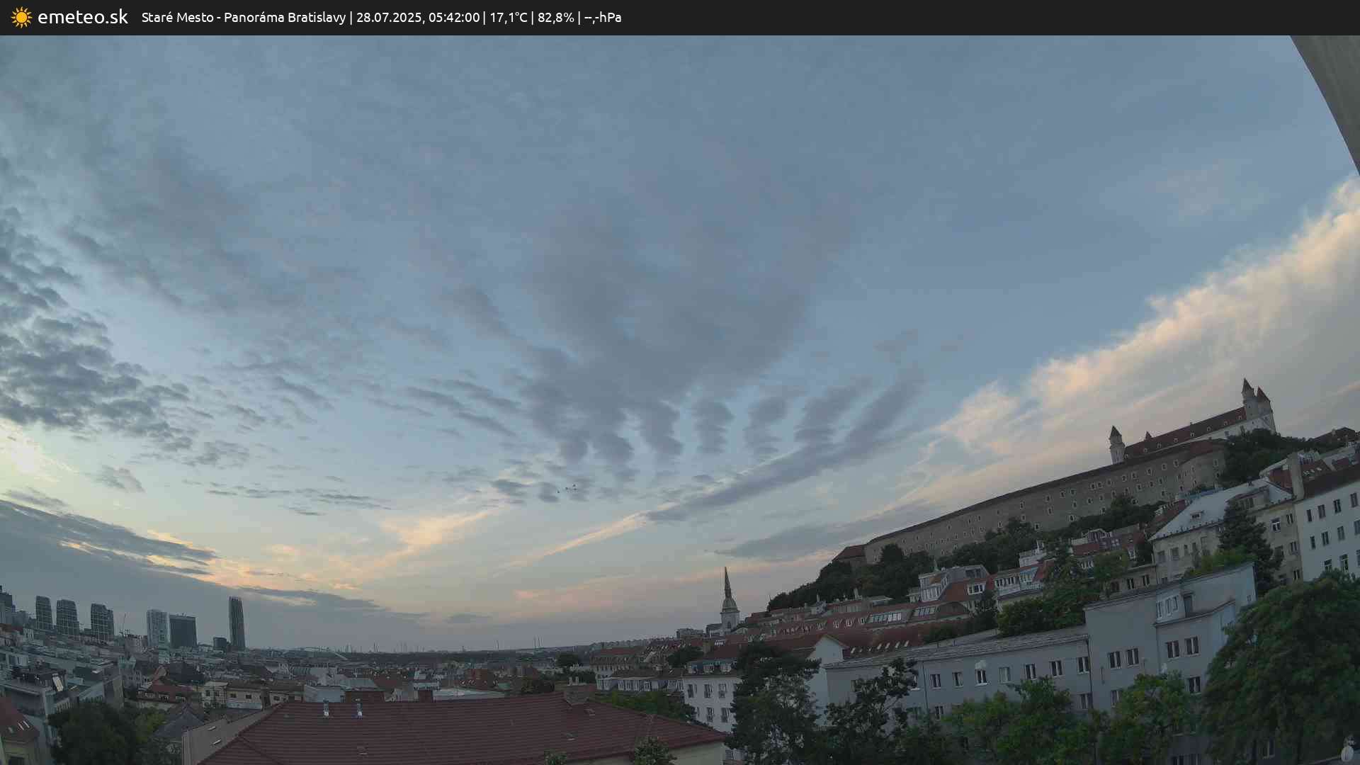 Panoráma Bratislavy
