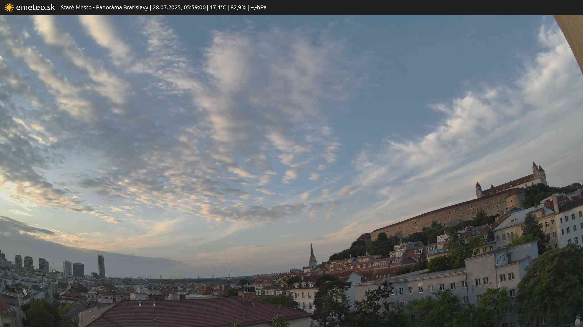 Panoráma Bratislavy