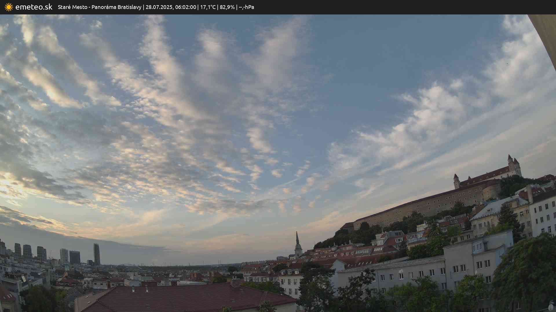 Panoráma Bratislavy