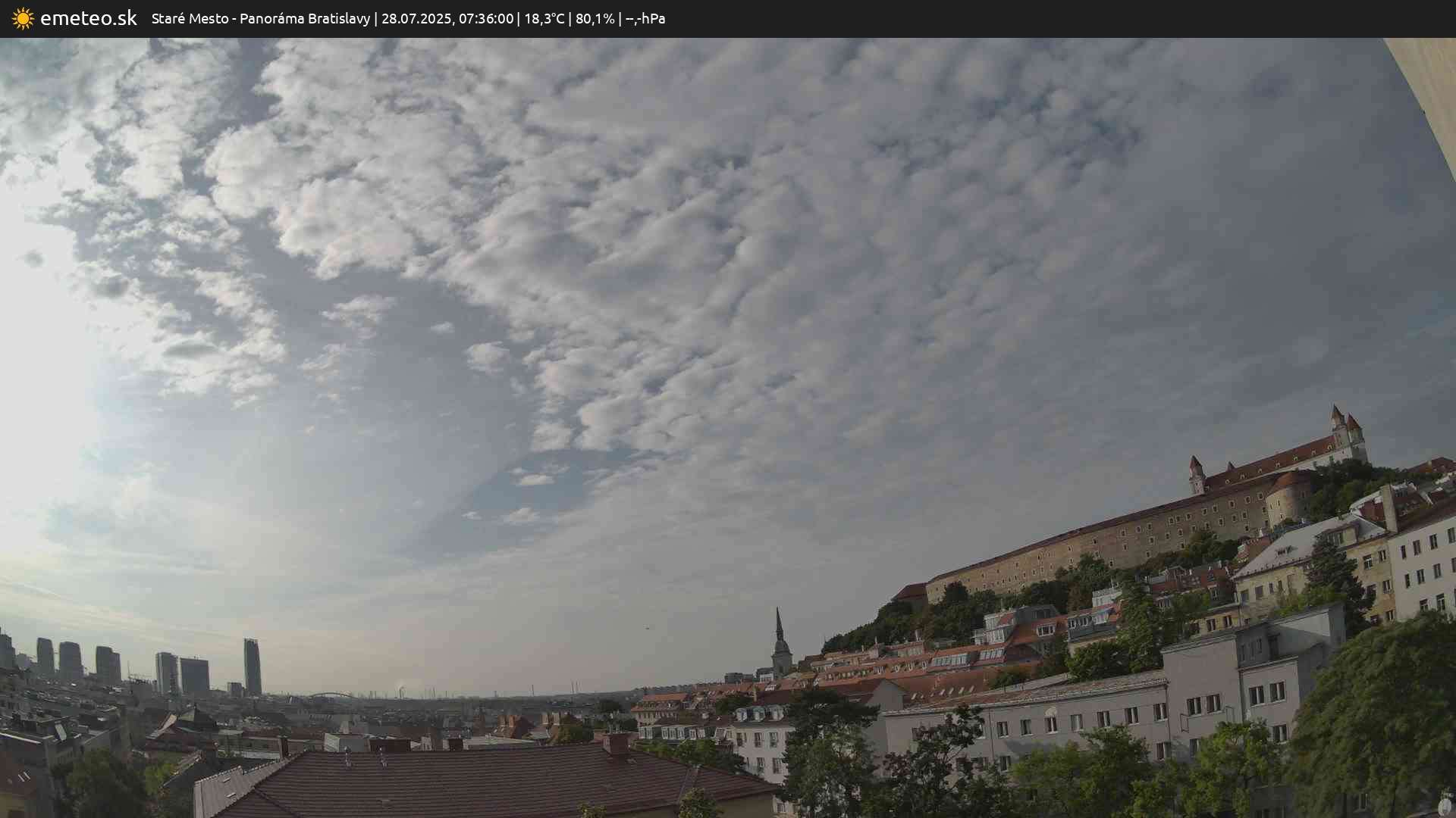 Panoráma Bratislavy