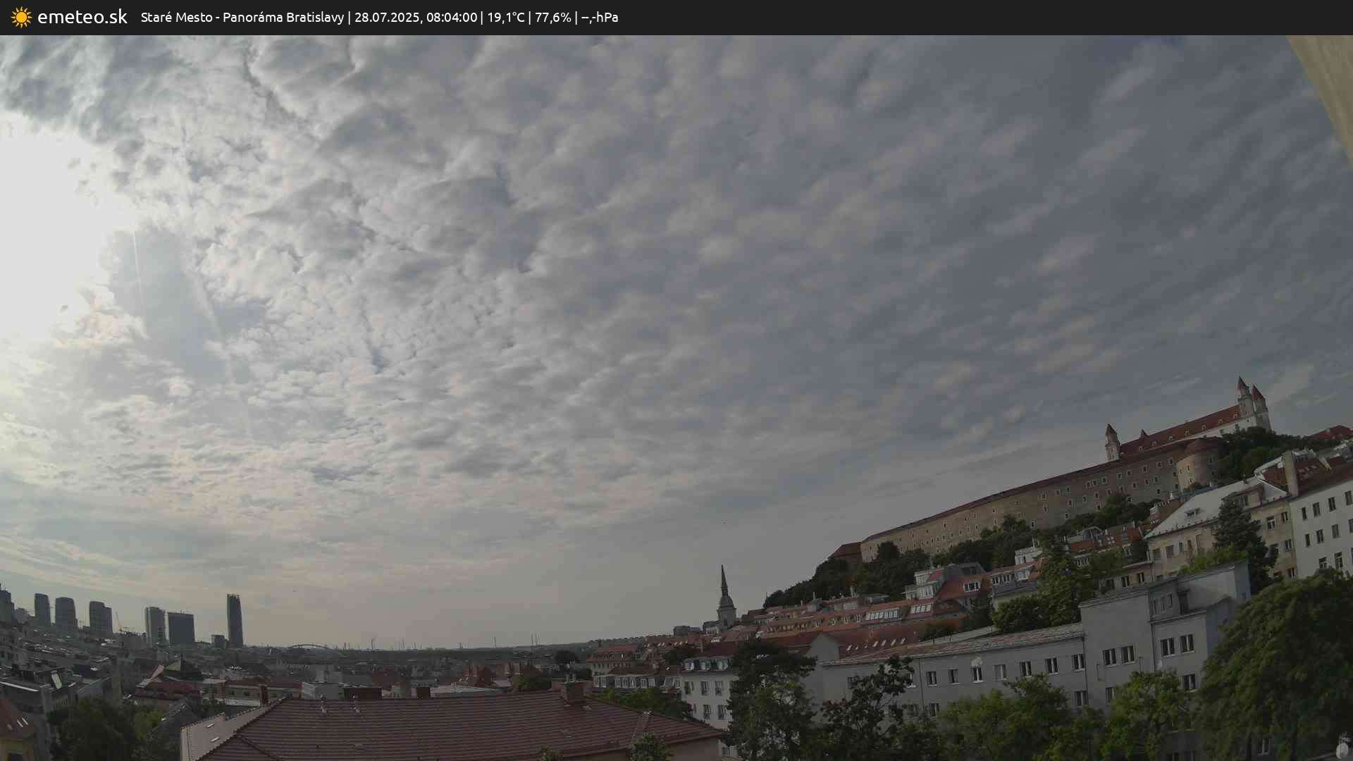 Panoráma Bratislavy