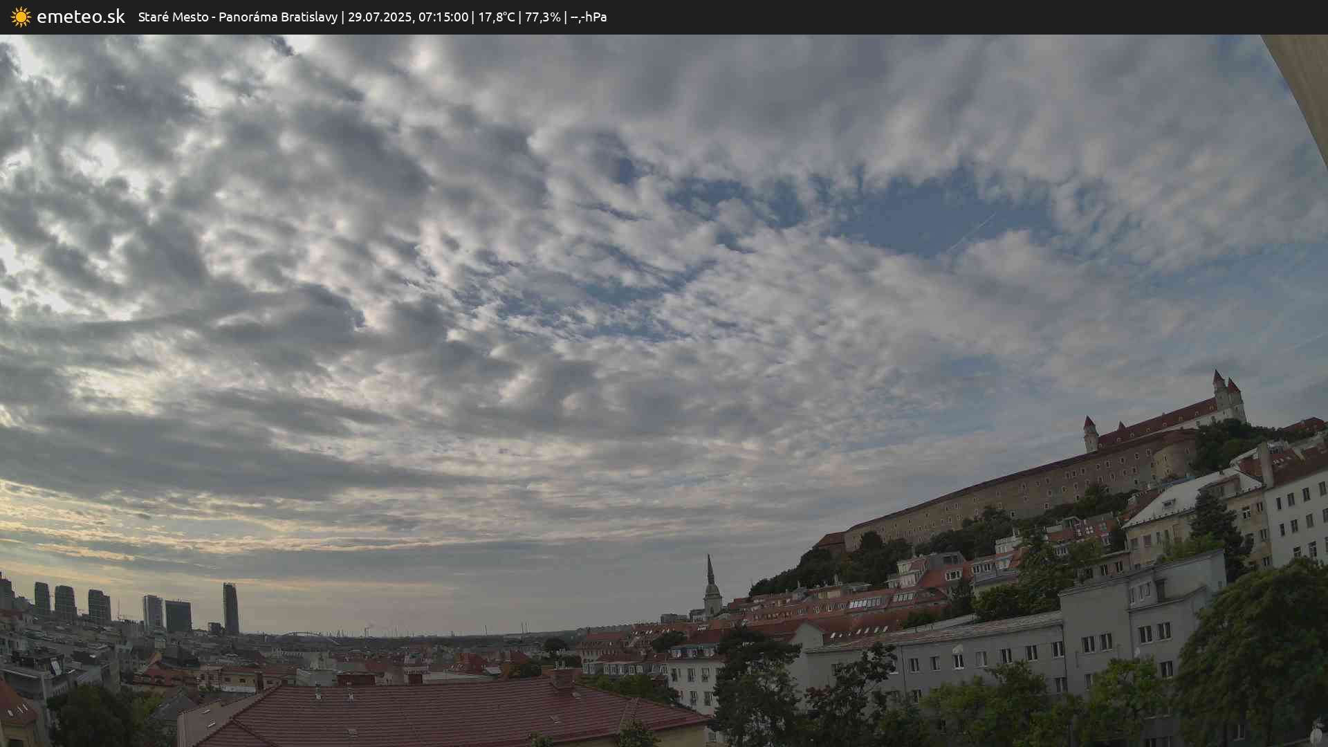 Panoráma Bratislavy