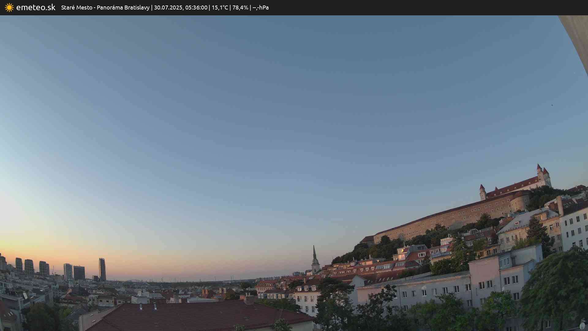 Panoráma Bratislavy