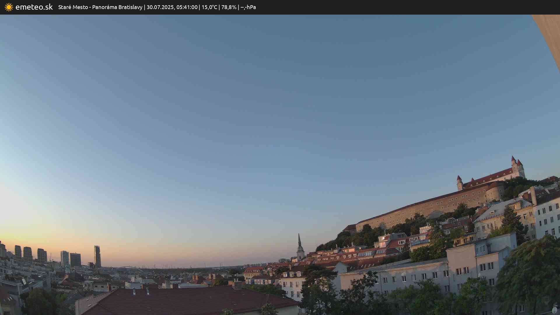 Panoráma Bratislavy