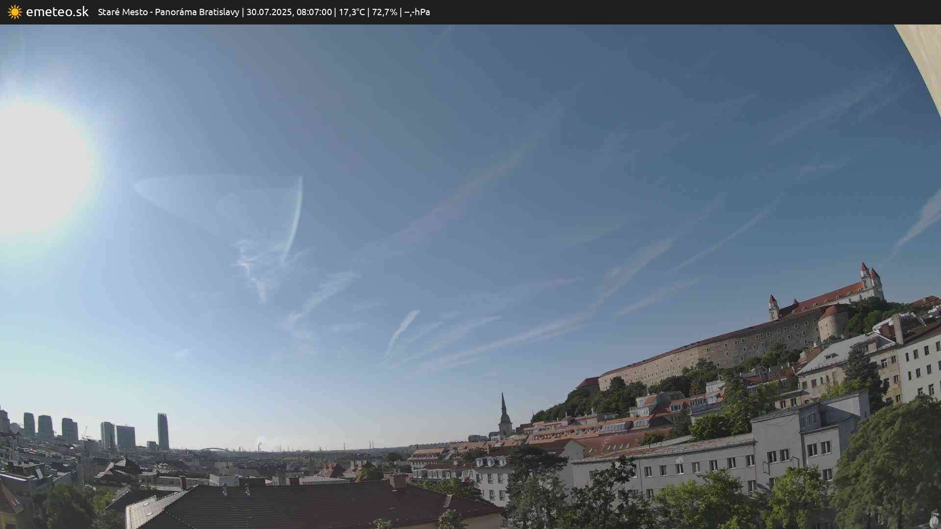 Panoráma Bratislavy
