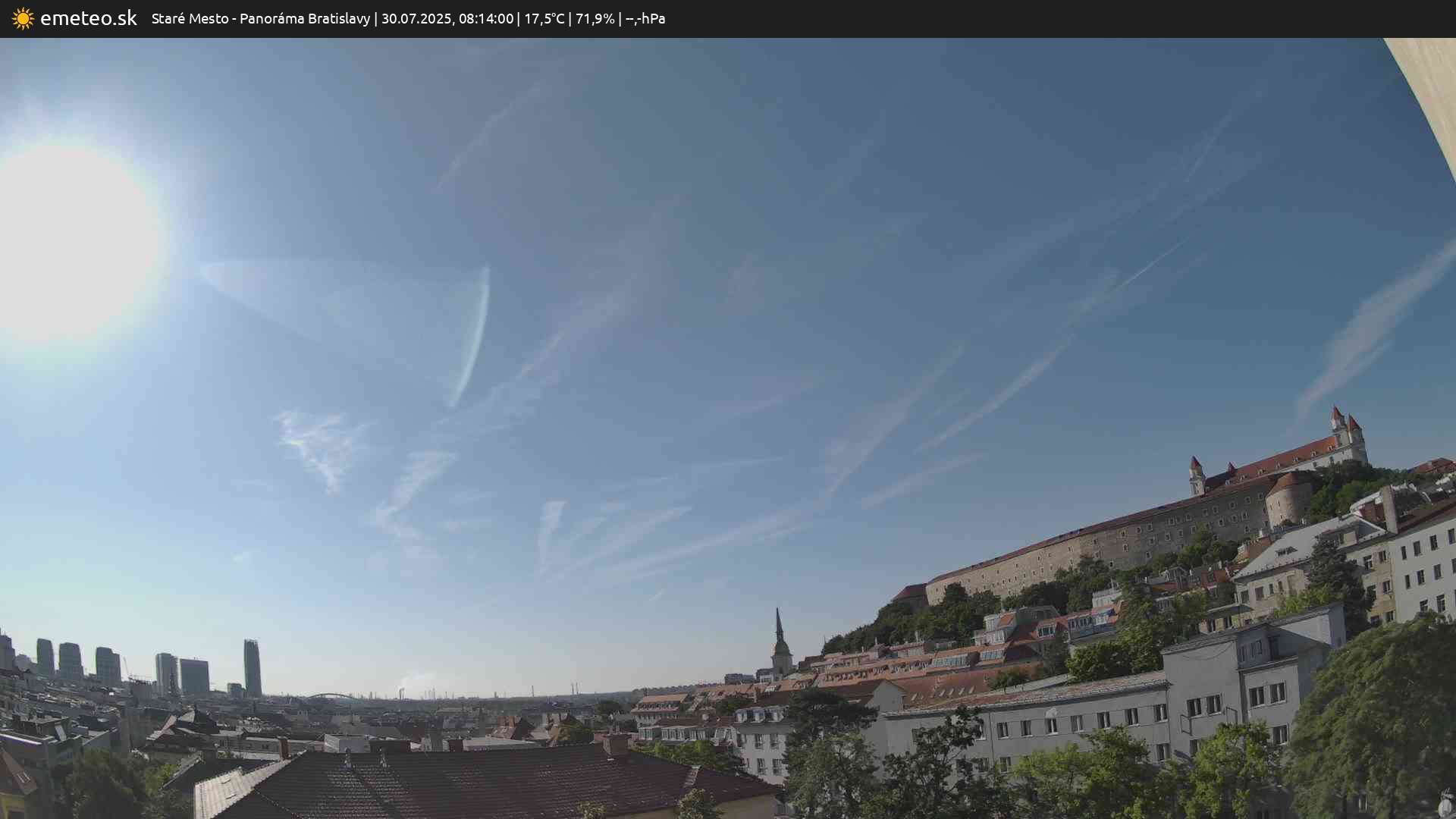 Panoráma Bratislavy