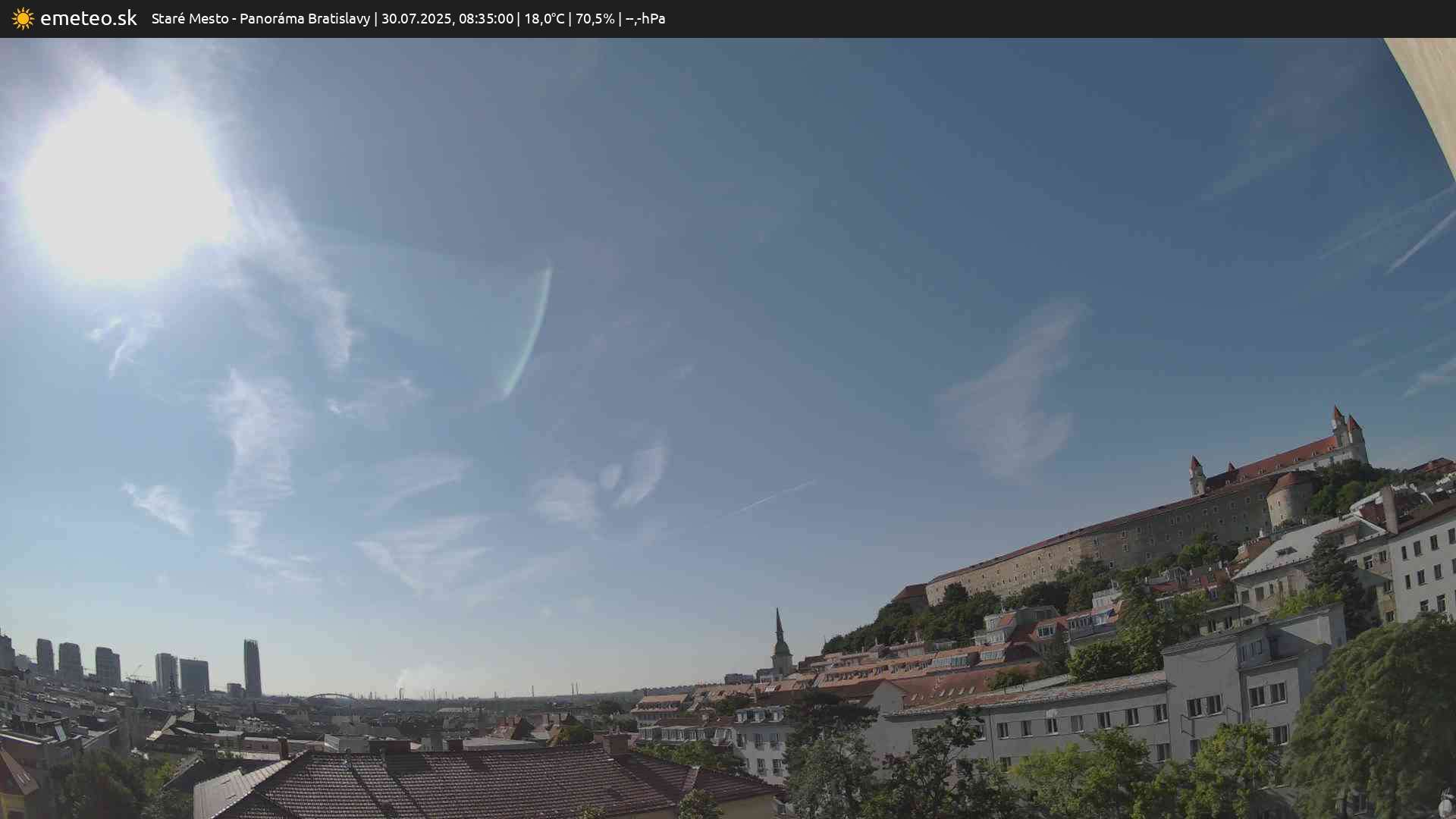 Panoráma Bratislavy