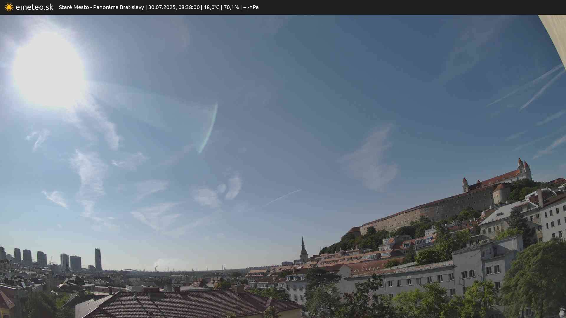 Panoráma Bratislavy