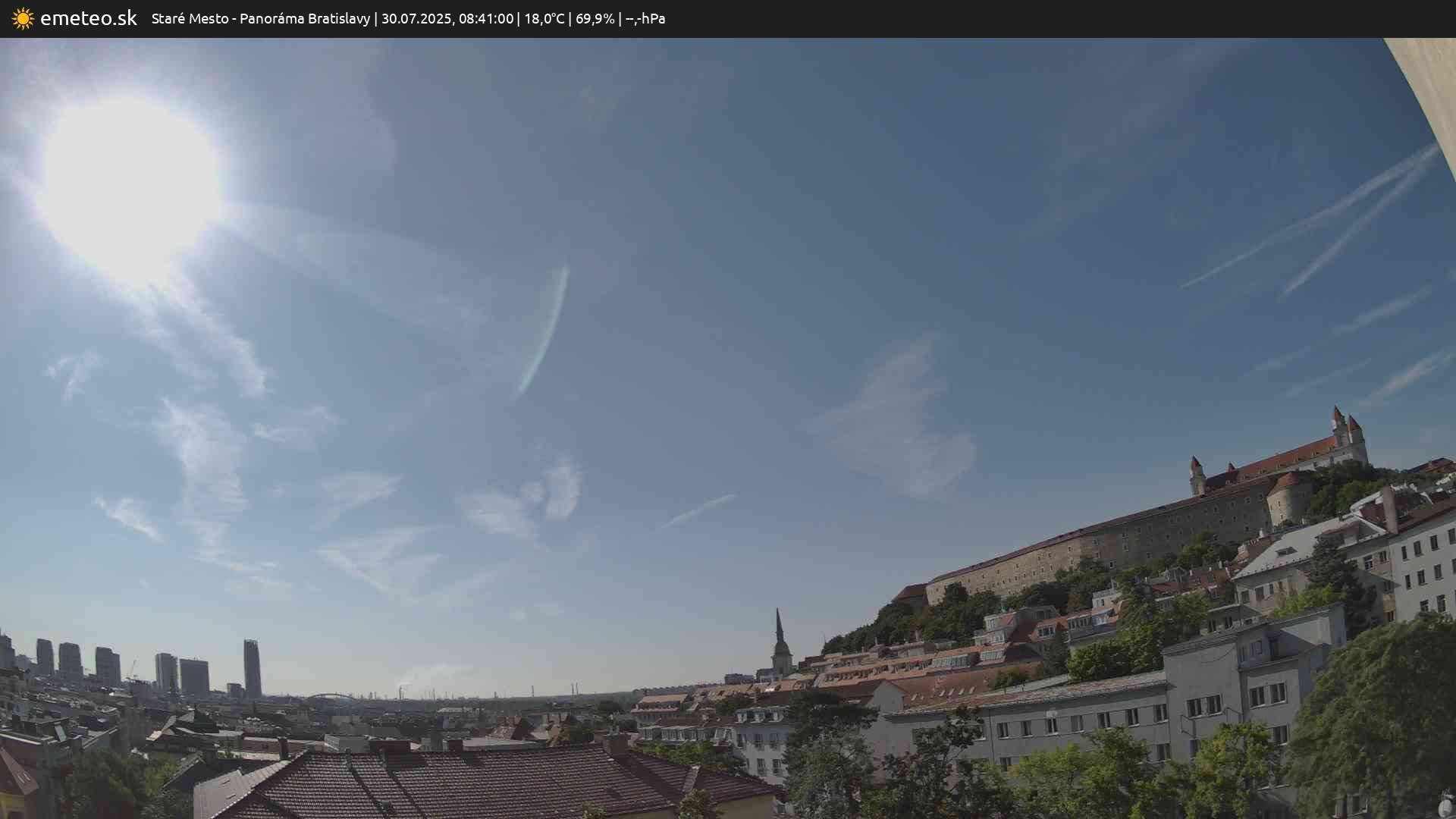 Panoráma Bratislavy