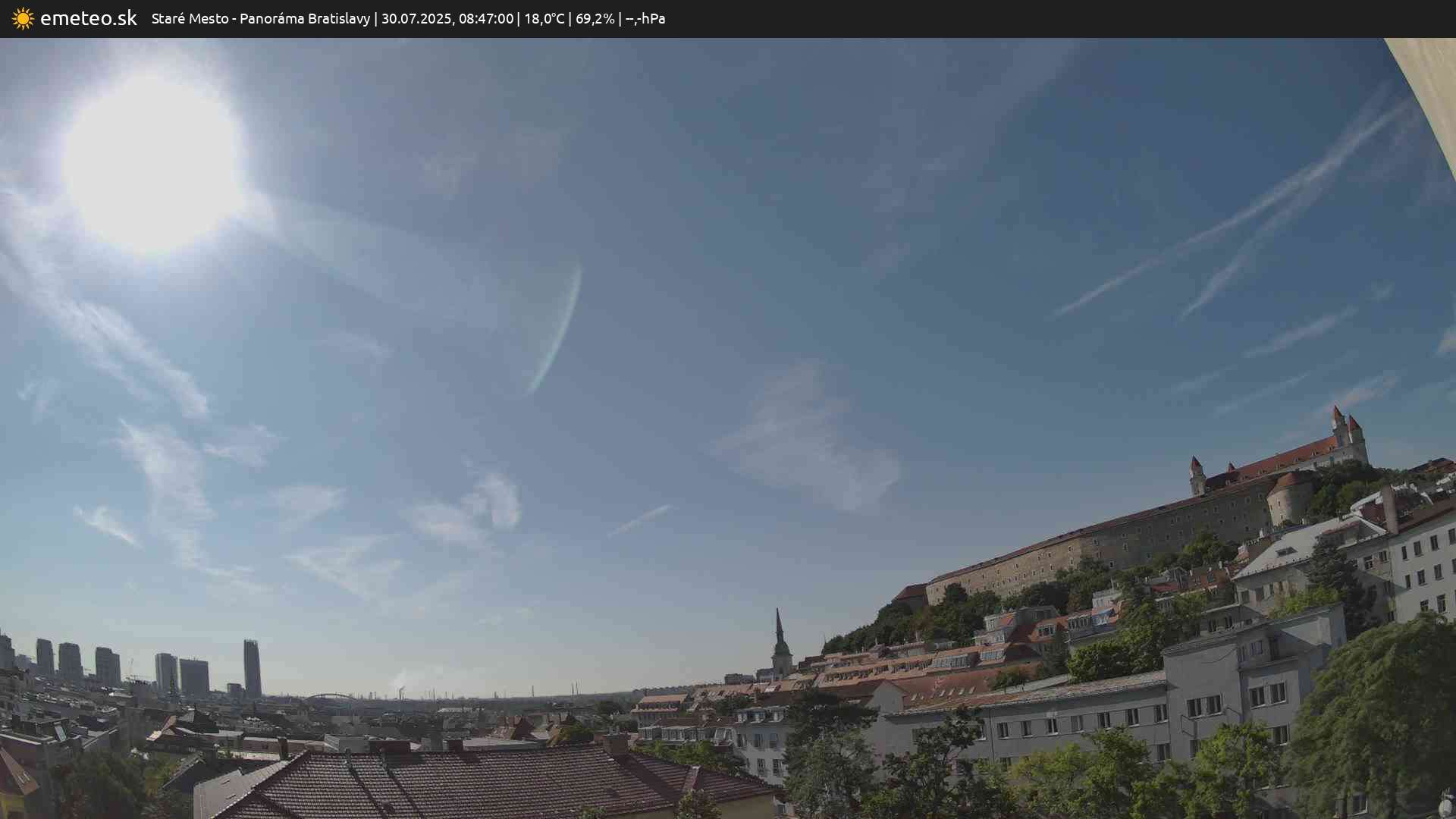 Panoráma Bratislavy