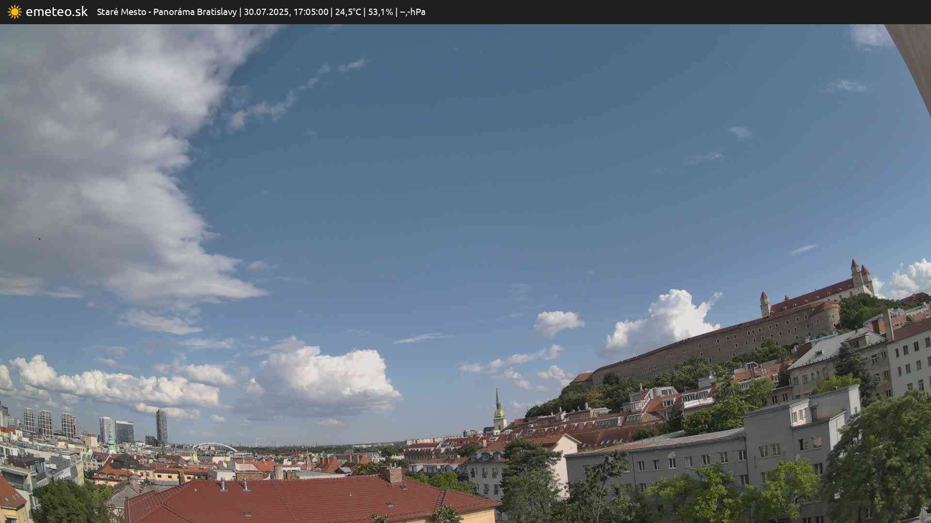 Panoráma Bratislavy