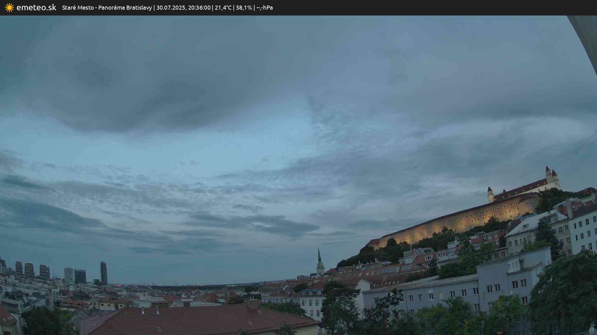 Panoráma Bratislavy
