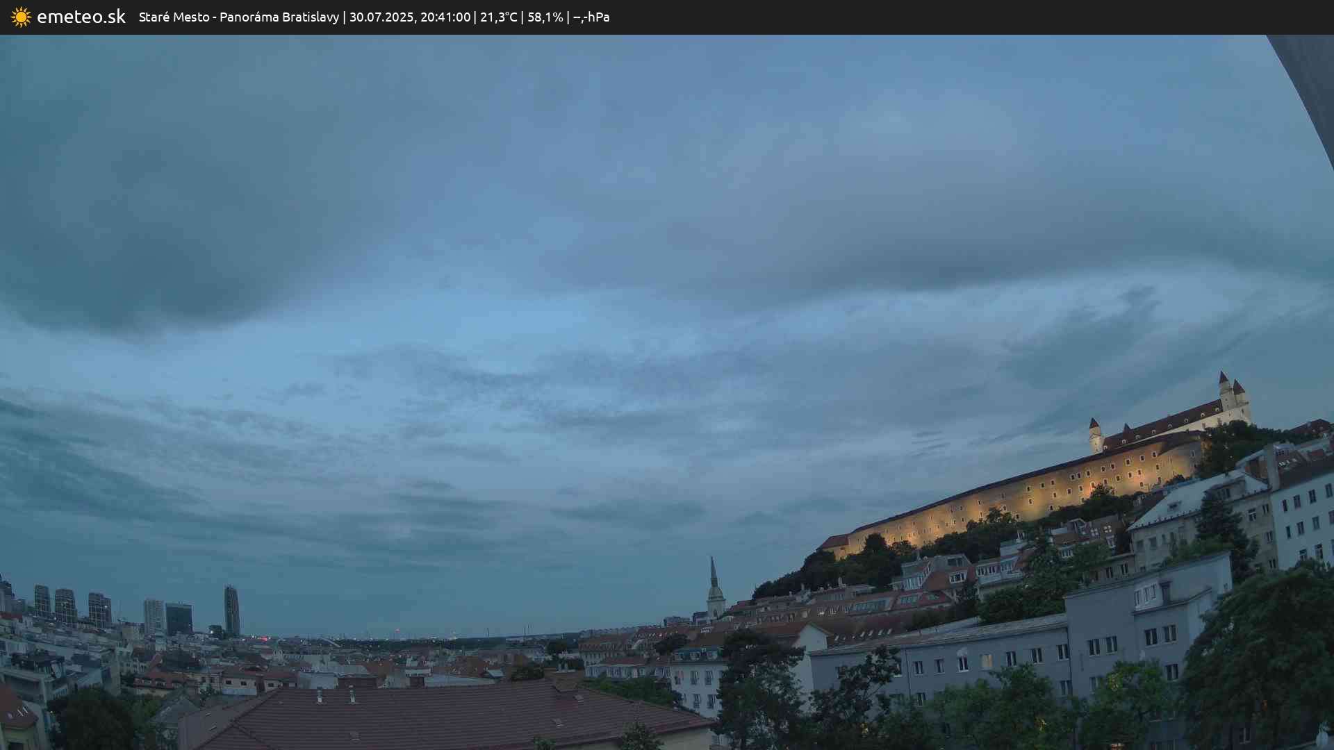 Panoráma Bratislavy