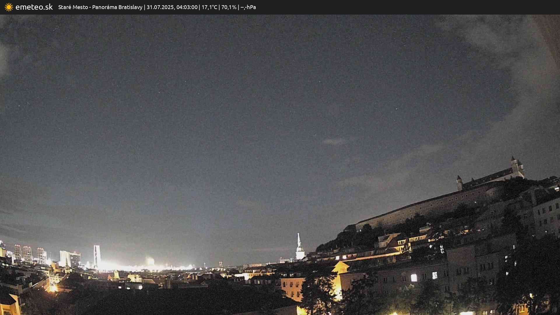 Panoráma Bratislavy