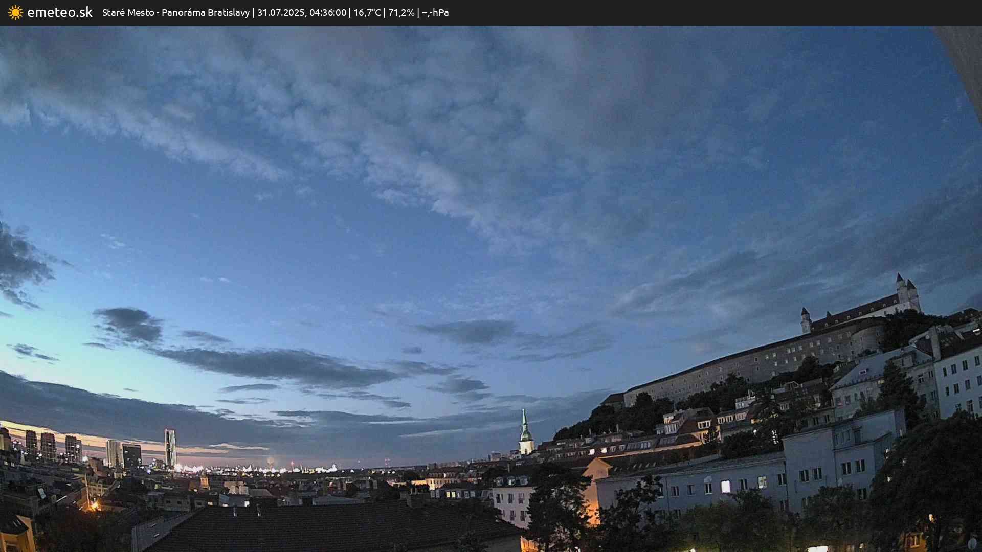 Panoráma Bratislavy