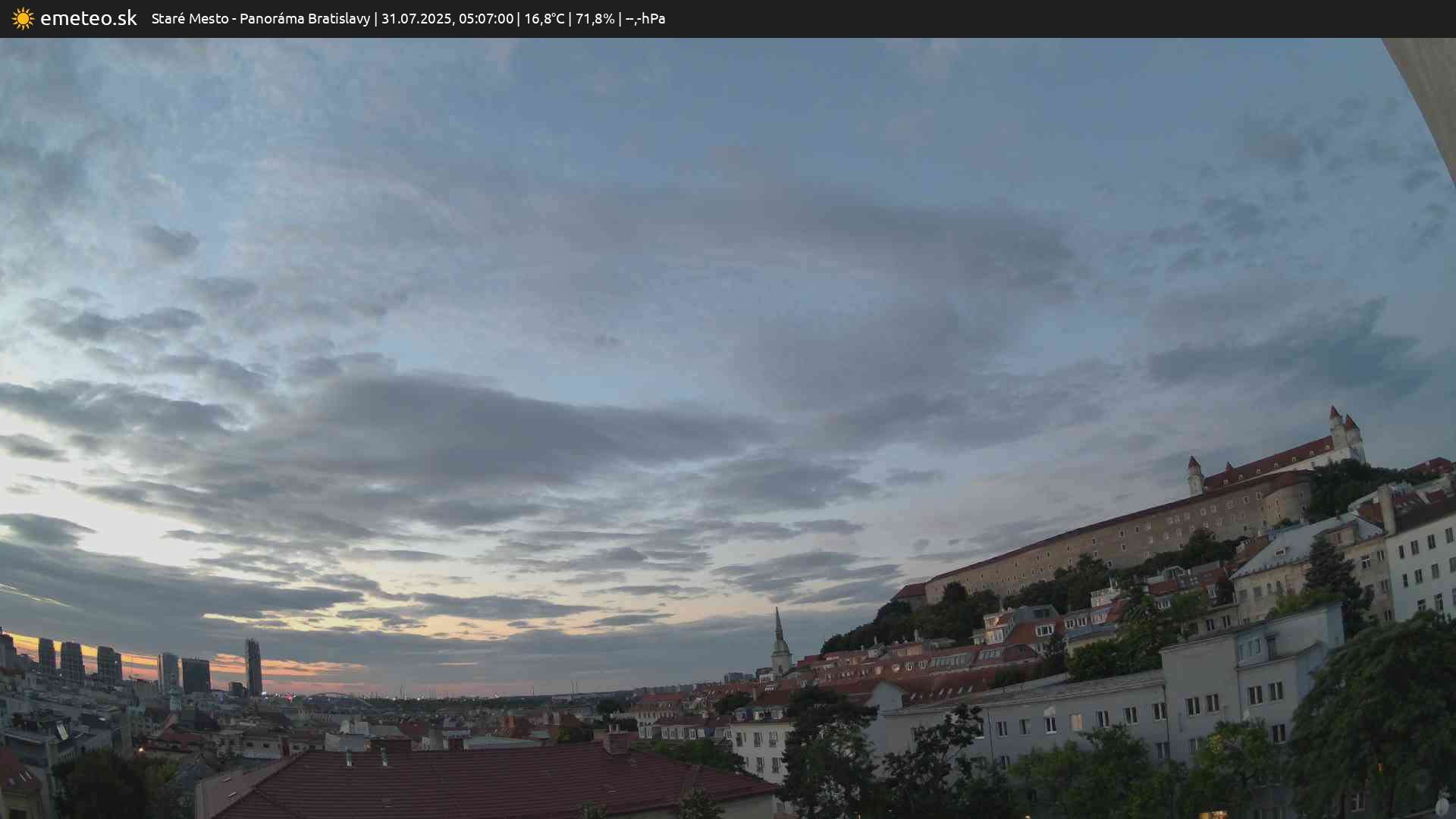 Panoráma Bratislavy