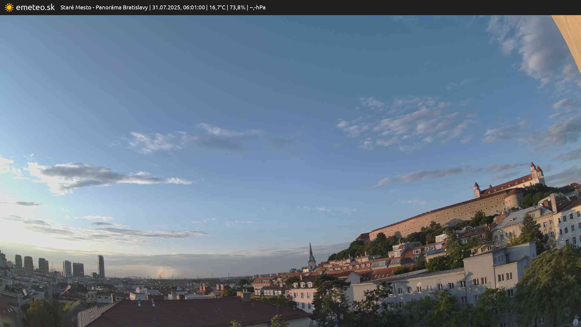 Panoráma Bratislavy