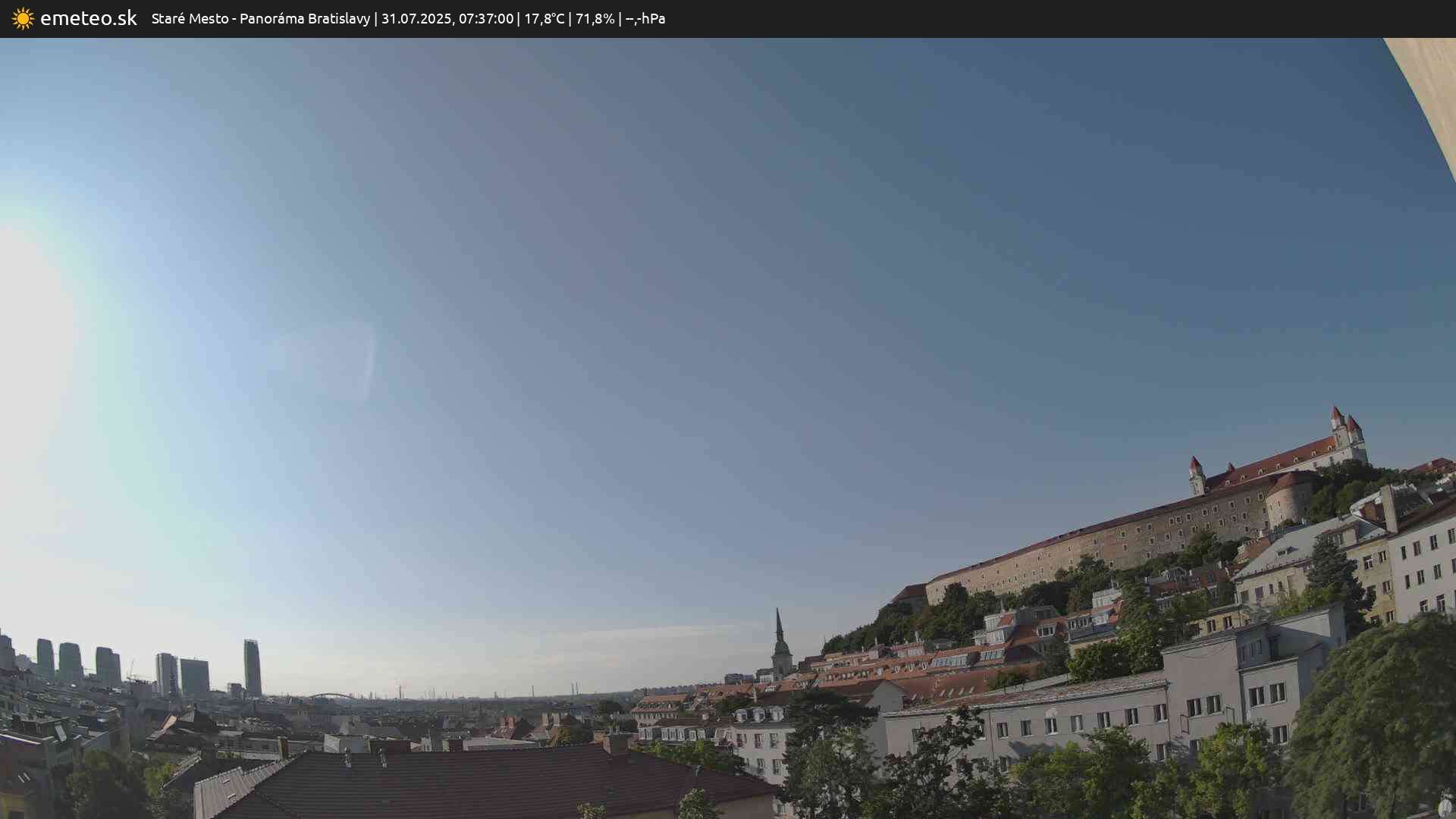 Panoráma Bratislavy