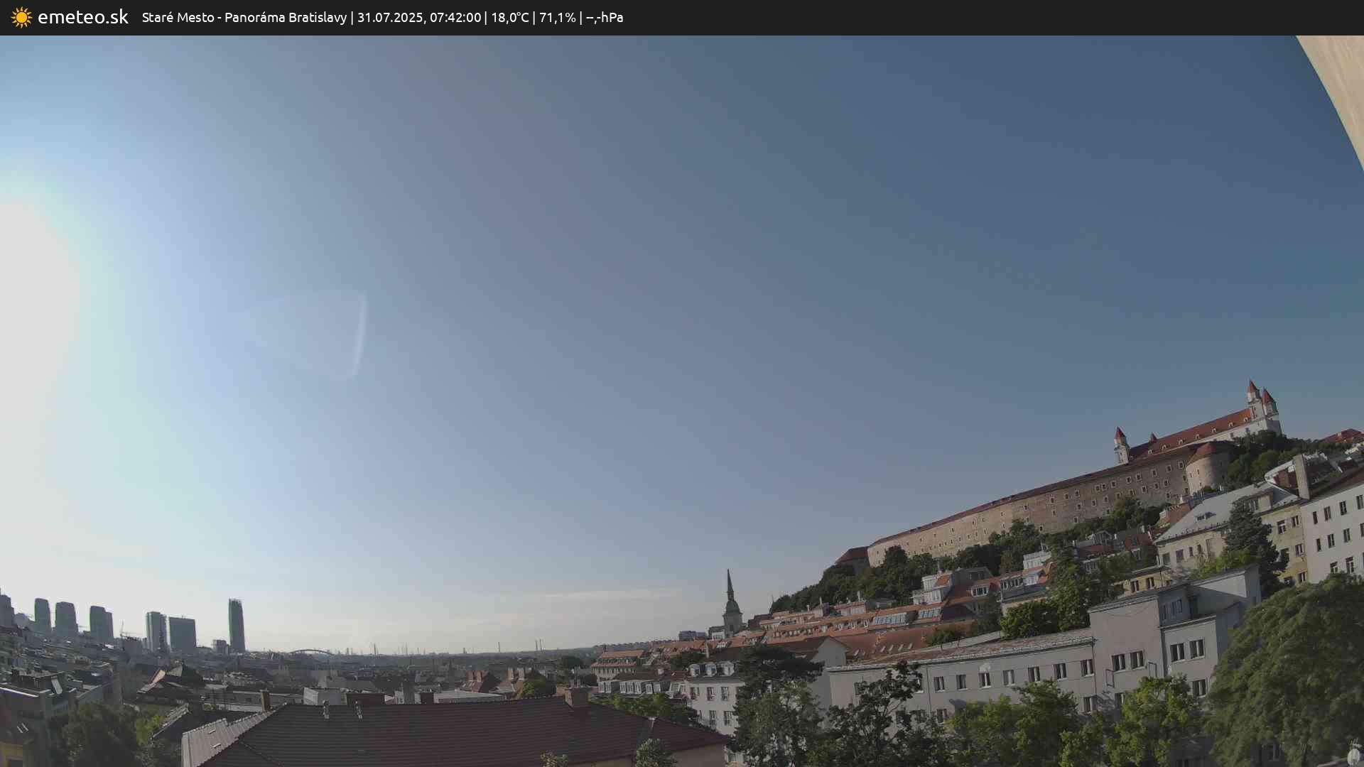 Panoráma Bratislavy