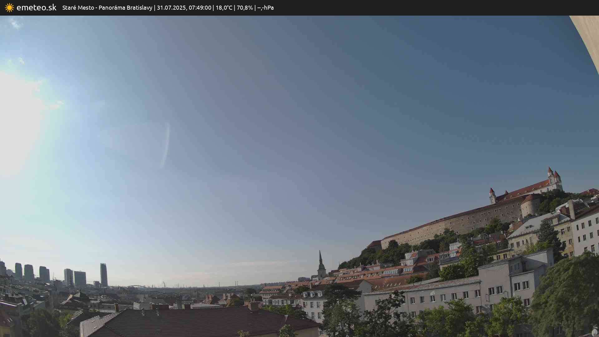 Panoráma Bratislavy
