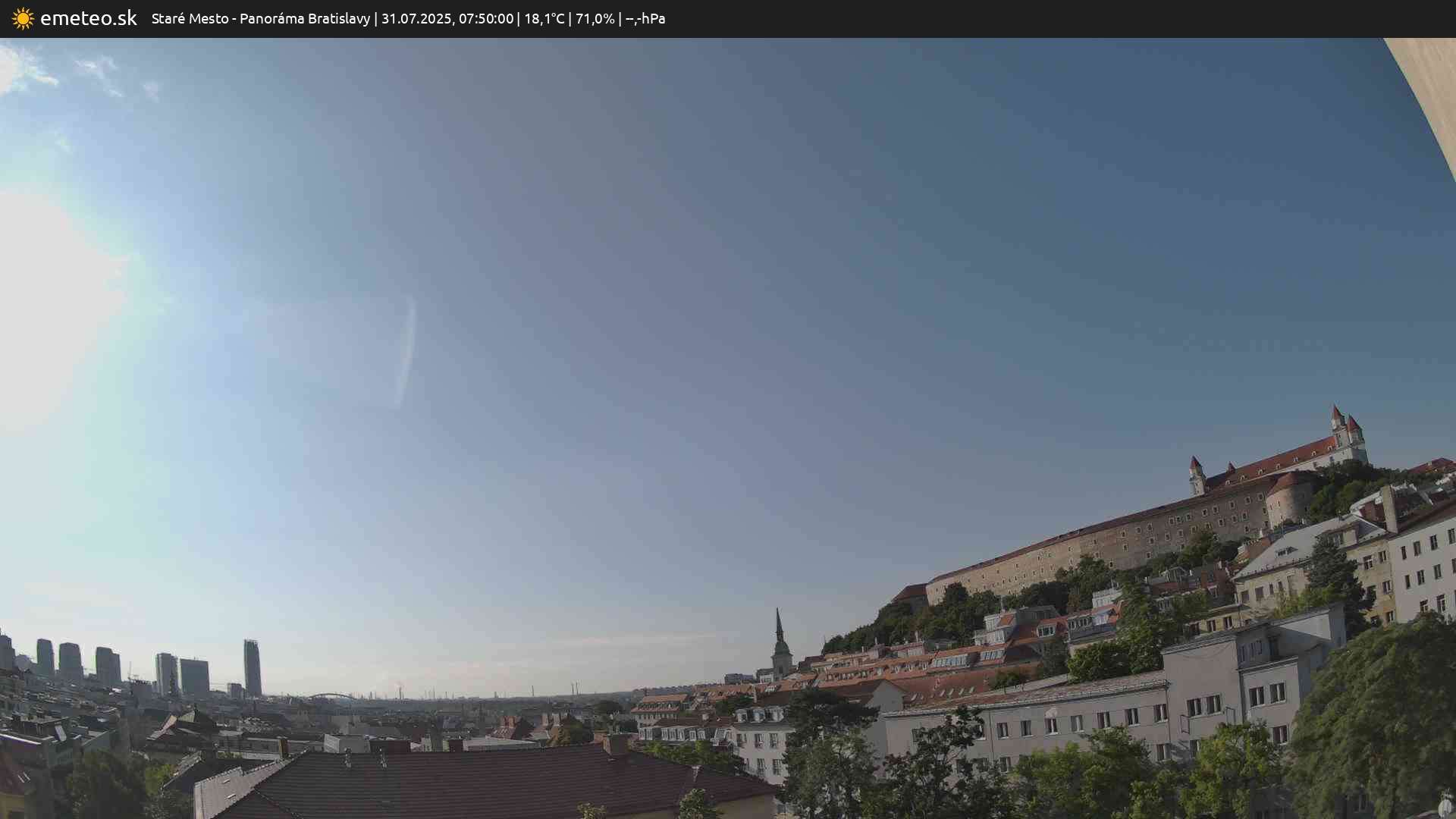 Panoráma Bratislavy