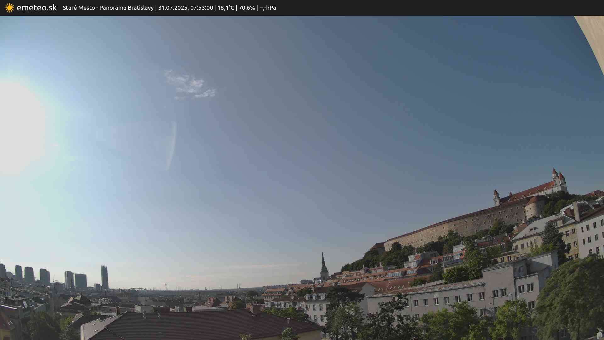 Panoráma Bratislavy