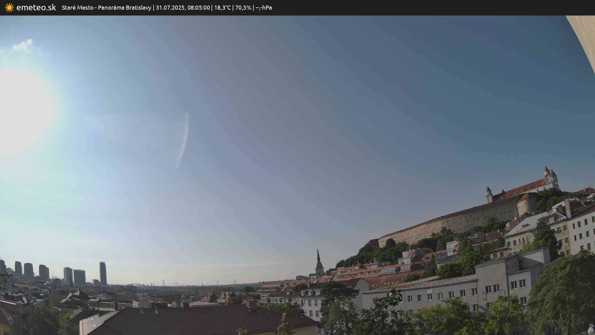Panoráma Bratislavy