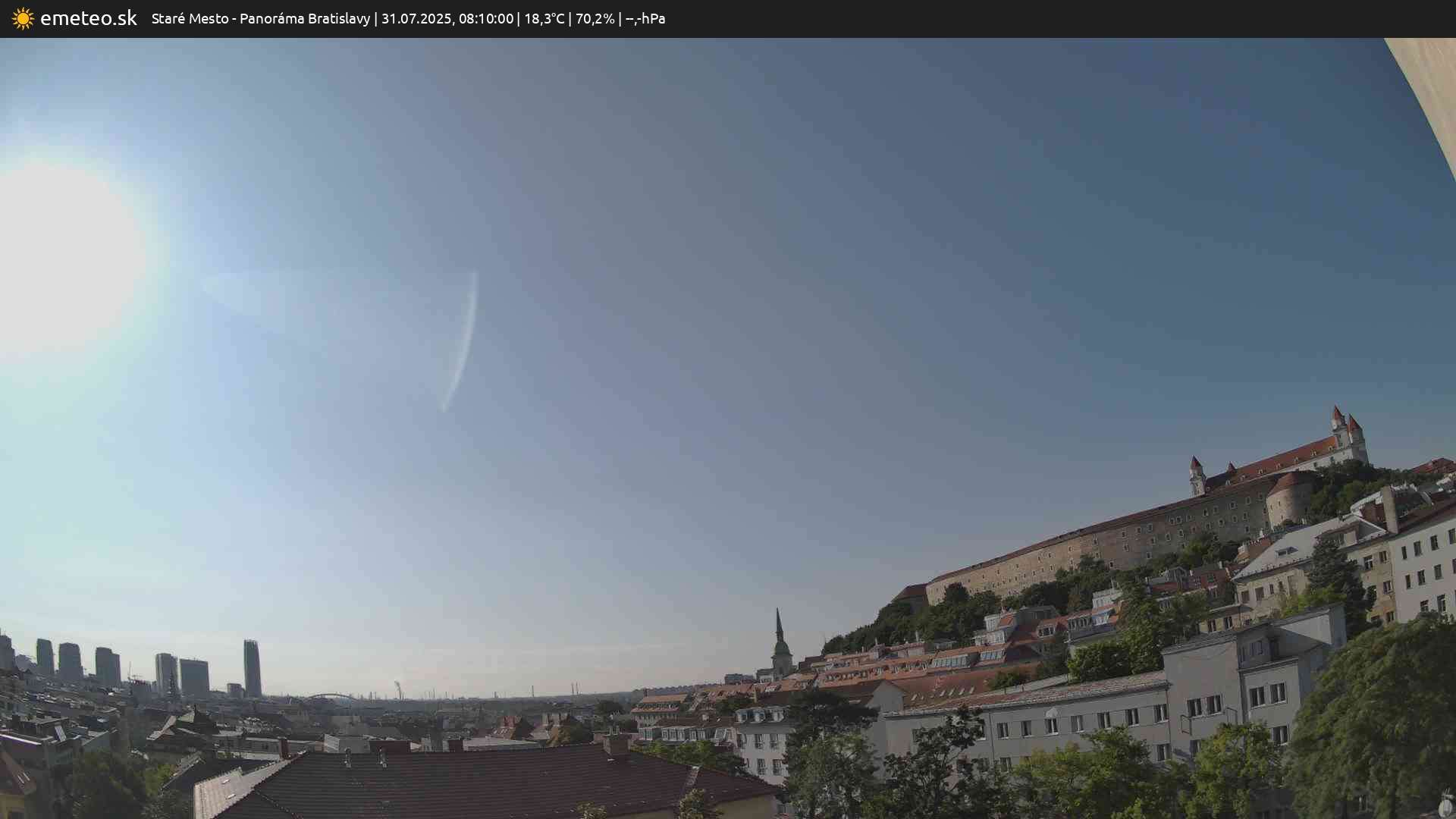 Panoráma Bratislavy