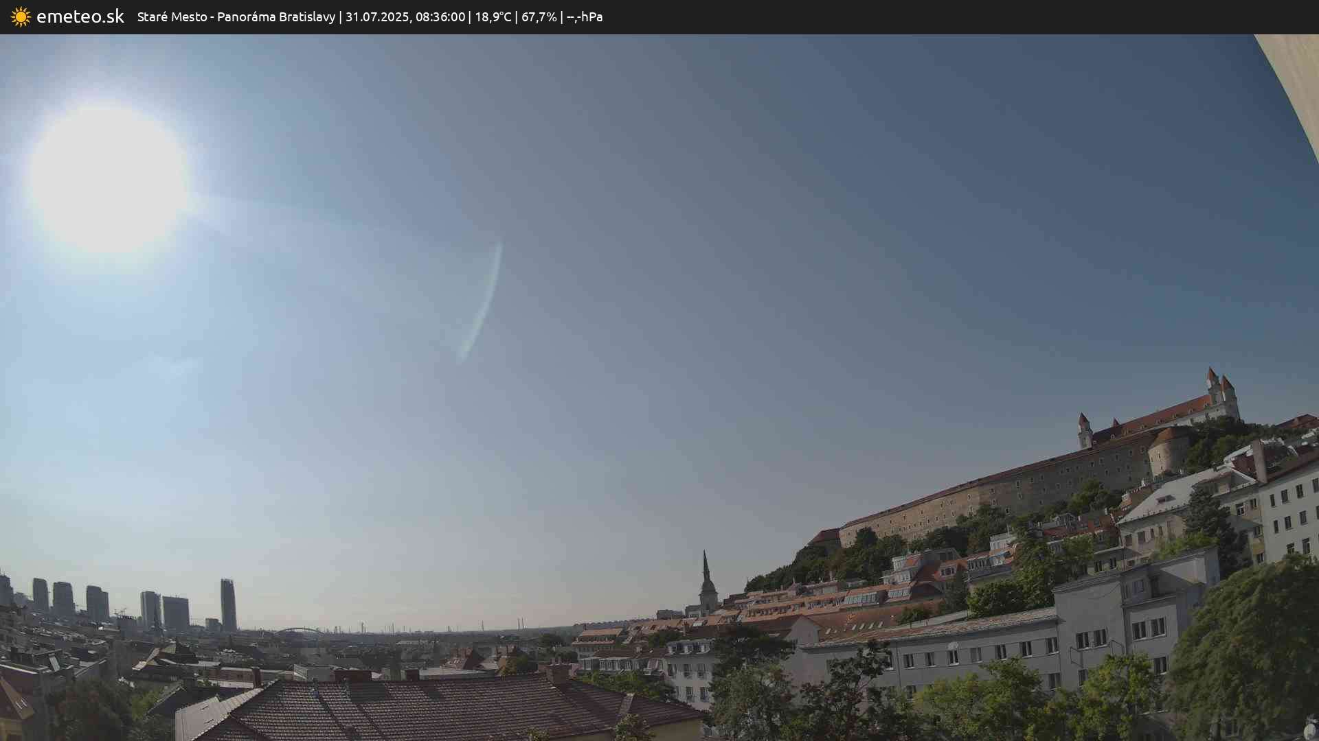 Panoráma Bratislavy