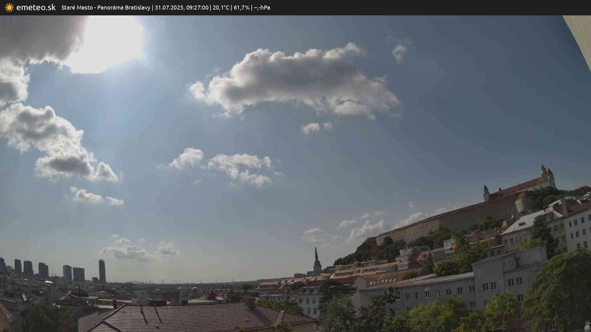 Panoráma Bratislavy