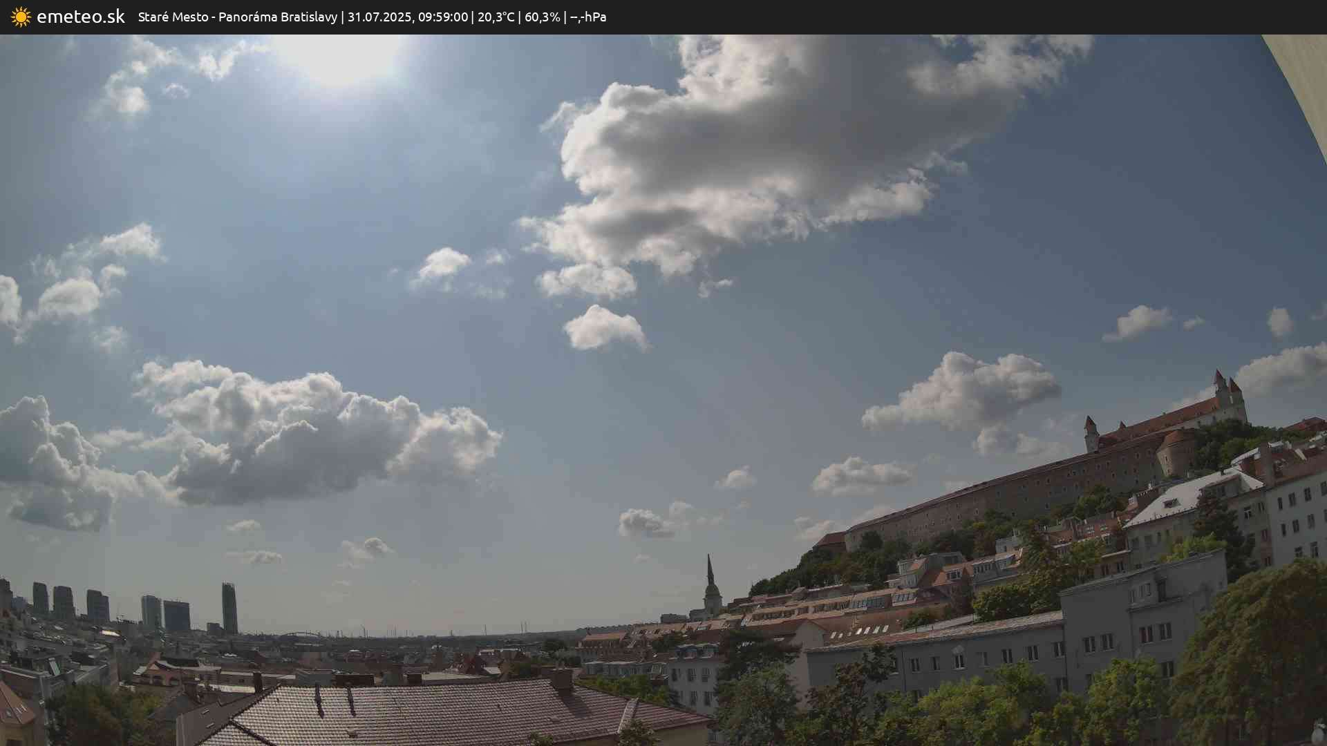 Panoráma Bratislavy