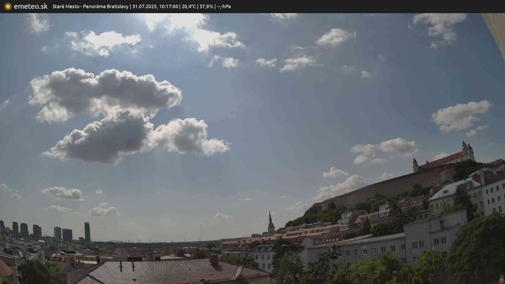 Panoráma Bratislavy