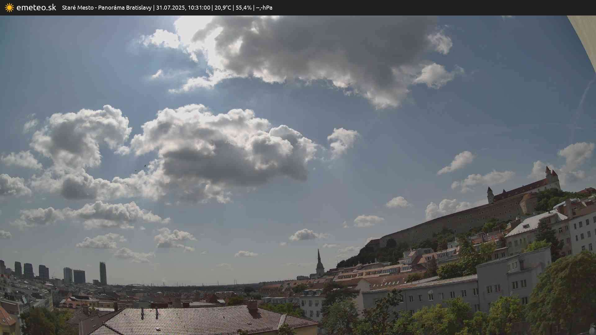 Panoráma Bratislavy