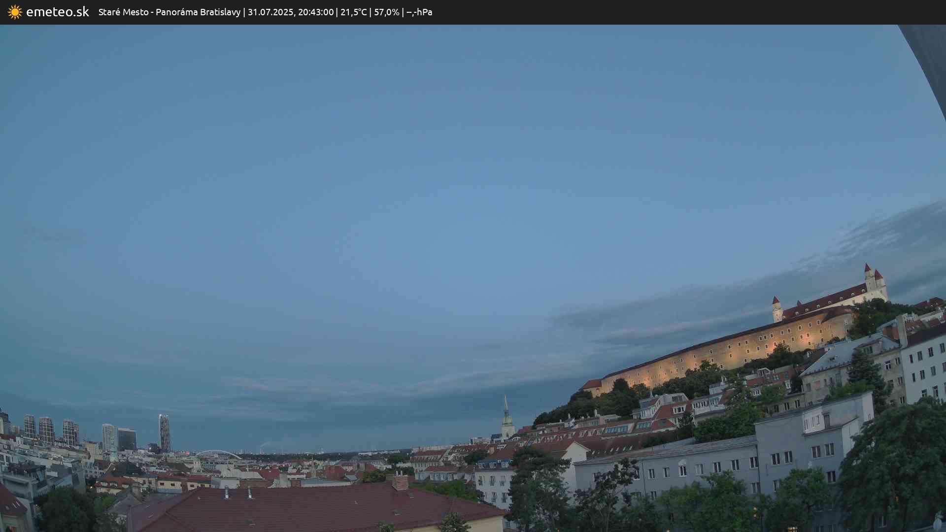 Panoráma Bratislavy