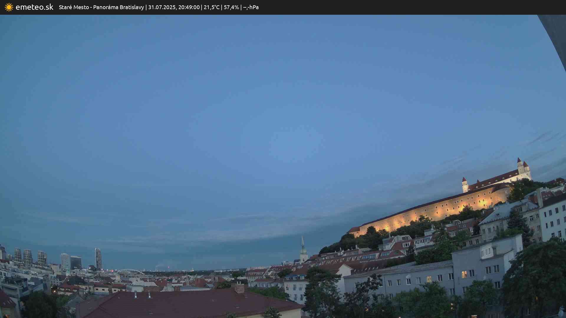 Panoráma Bratislavy