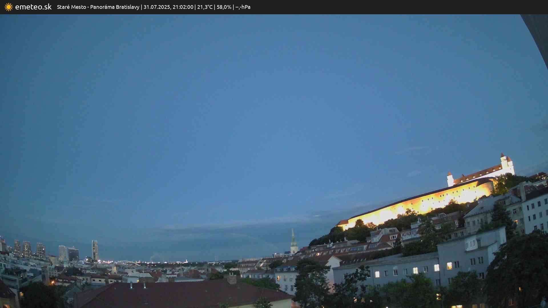 Panoráma Bratislavy