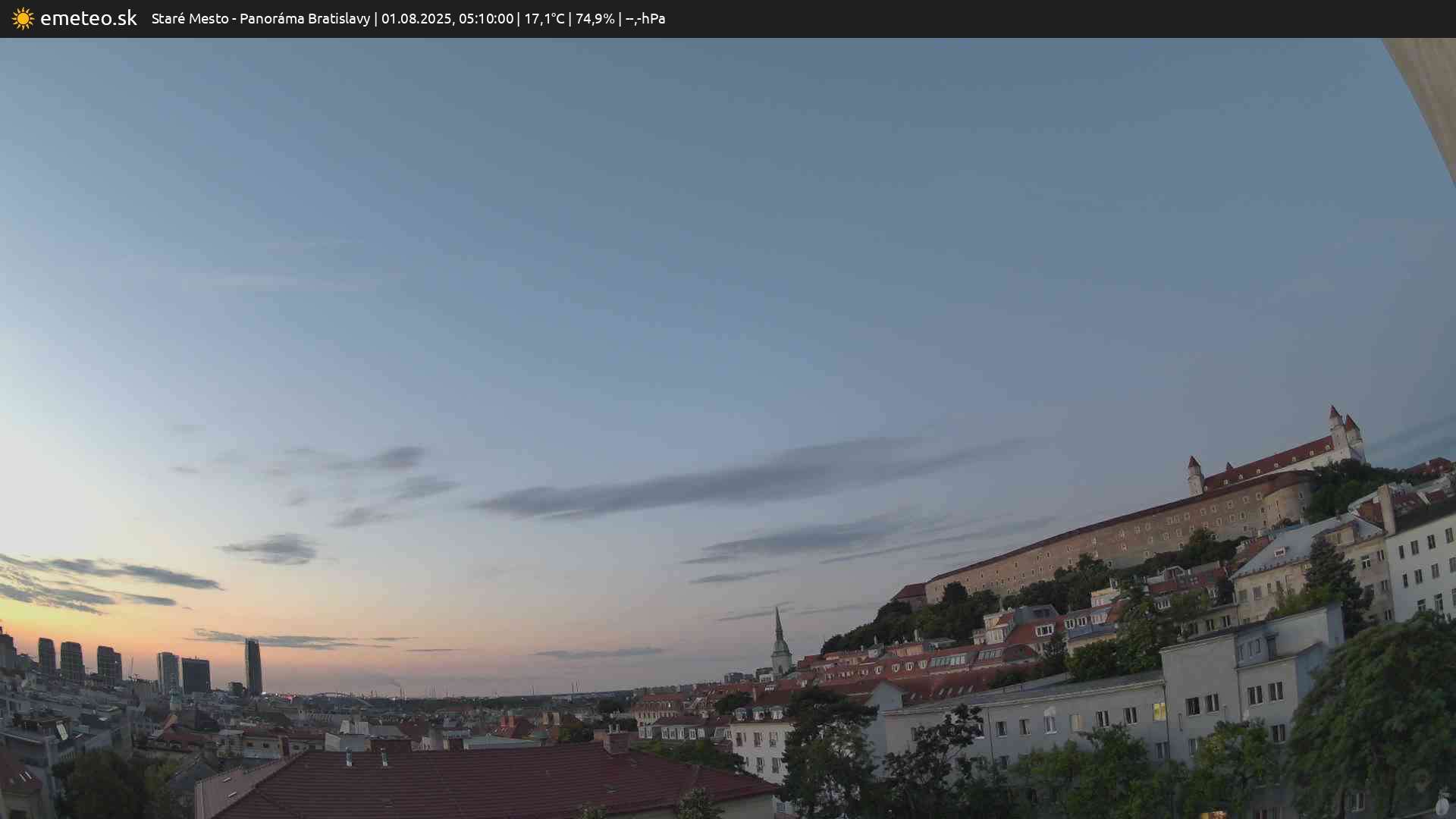 Panoráma Bratislavy