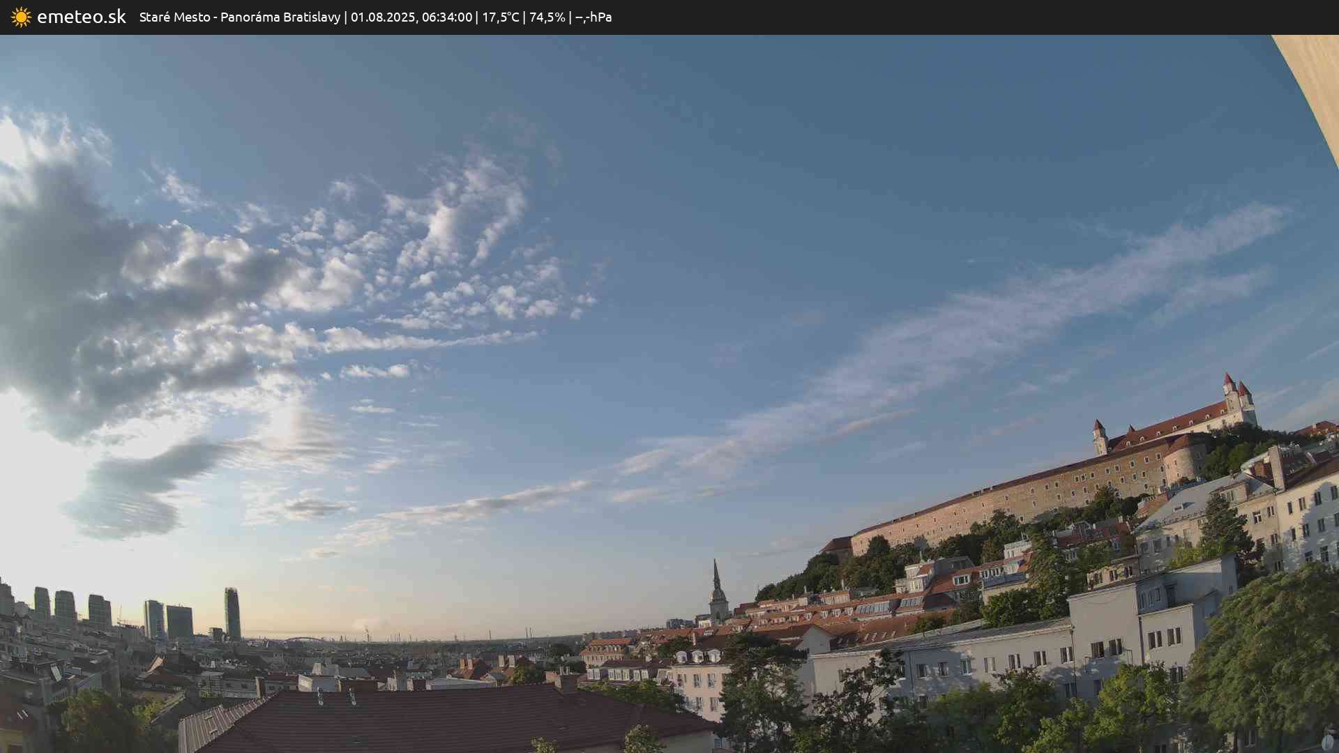 Panoráma Bratislavy
